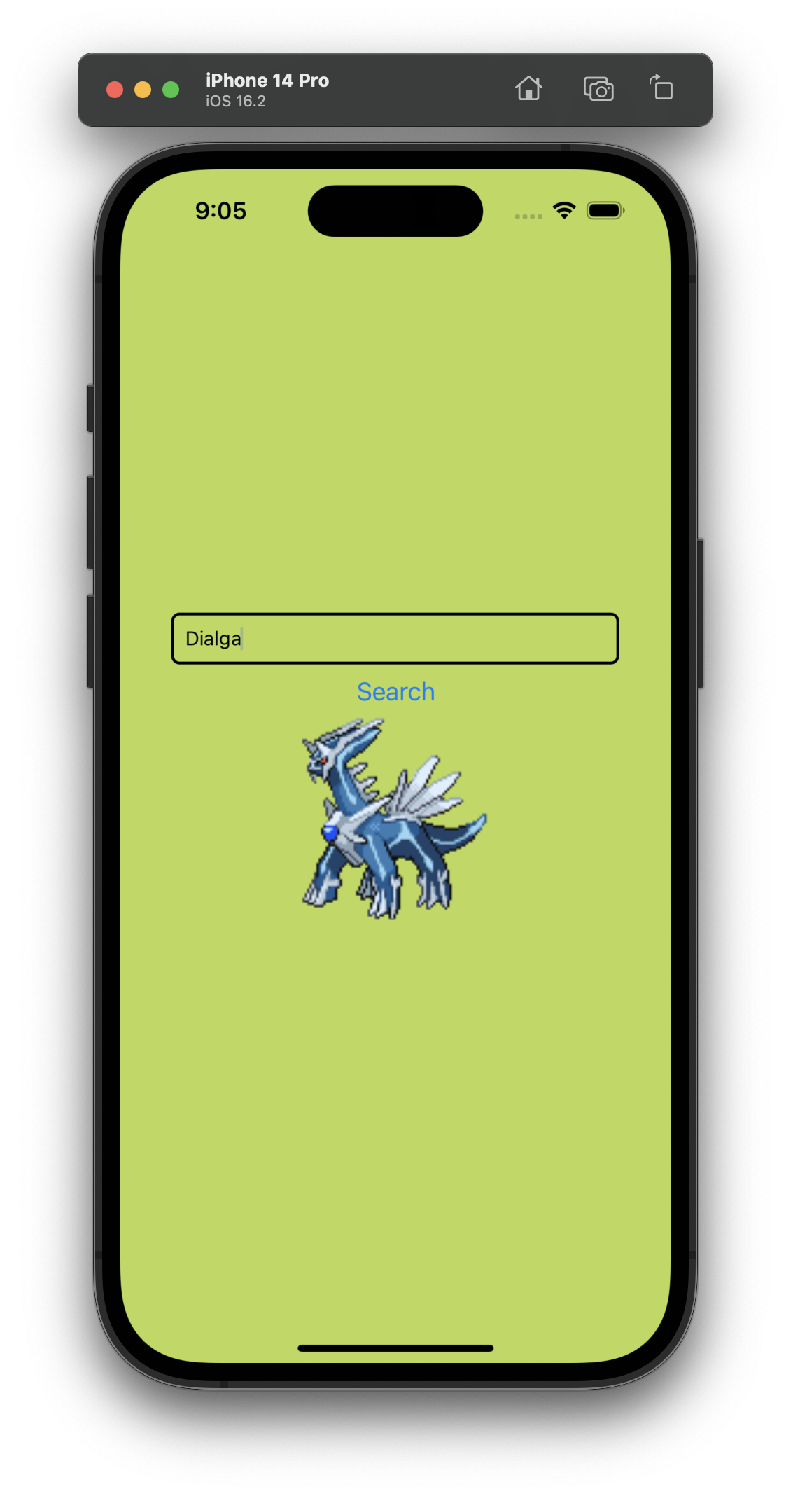 image of pokemon app with native wind